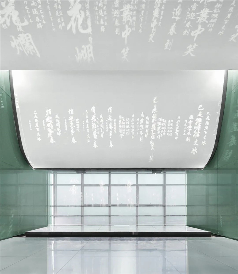 大堂設計-以煙雨江南為主題的紹興水木蒲絨精品酒店設計