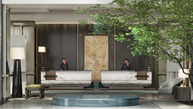 北京睿世五星級(jí)酒店翻新改造設(shè)計(jì)效果圖