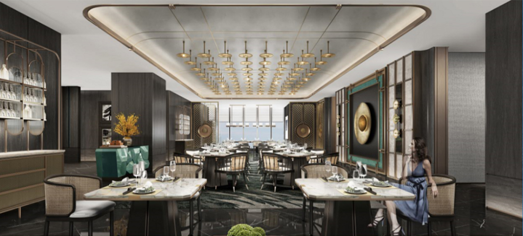 北京睿世五星級(jí)酒店餐廳翻新改造設(shè)計(jì)效果圖