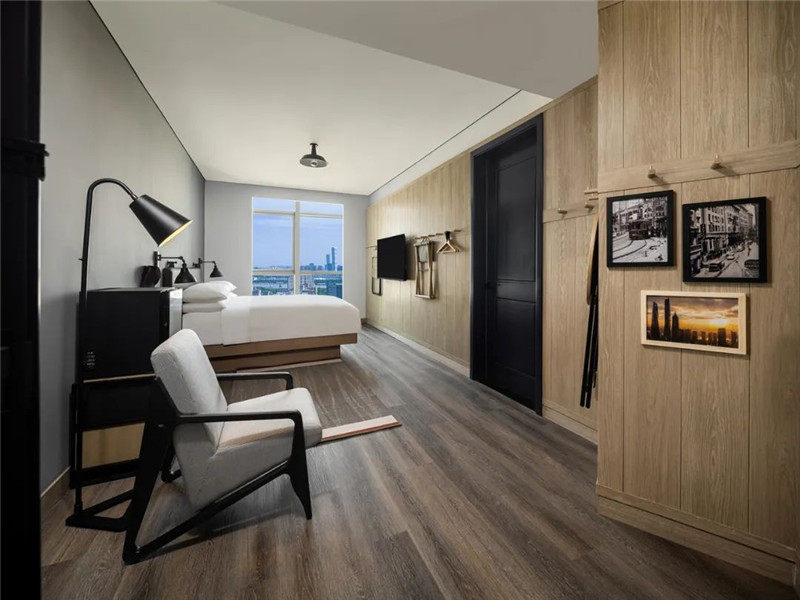 上海最新MOXY個性工業(yè)風潮牌酒店設計賞析