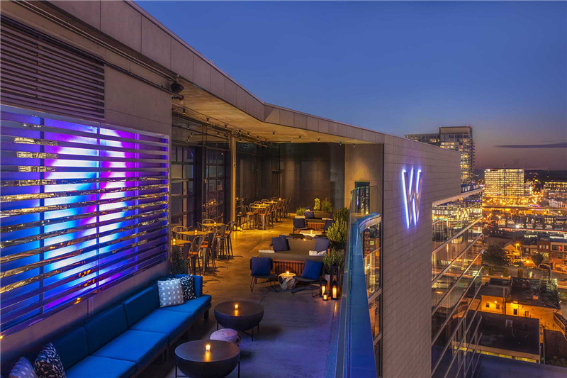 以當(dāng)?shù)匚幕癁殪`感的納什維爾W酒店翻新改造設(shè)計(jì)