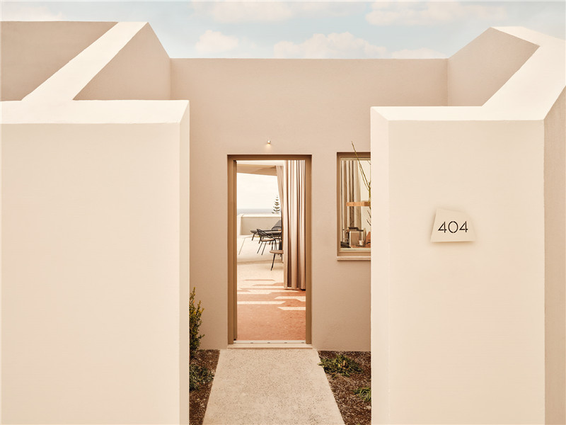 希臘圣托里尼Noūs極簡風(fēng)度假酒店民宿設(shè)計賞析