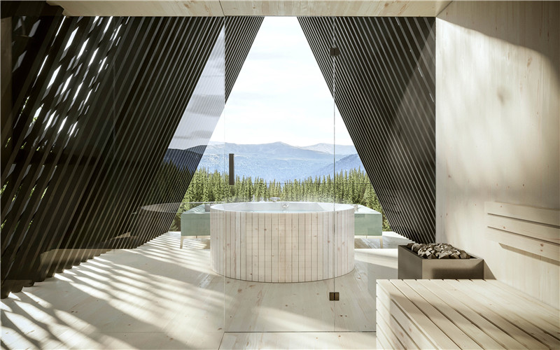 全新樹屋酒店設(shè)計(jì)  尤娜自然度假村設(shè)計(jì)賞析