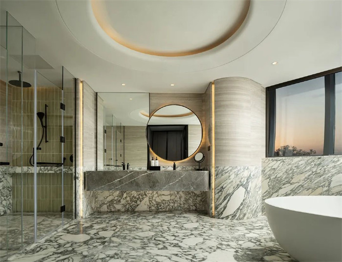 以海島為主題的上海滴水湖洲際豪華度假酒店設(shè)計