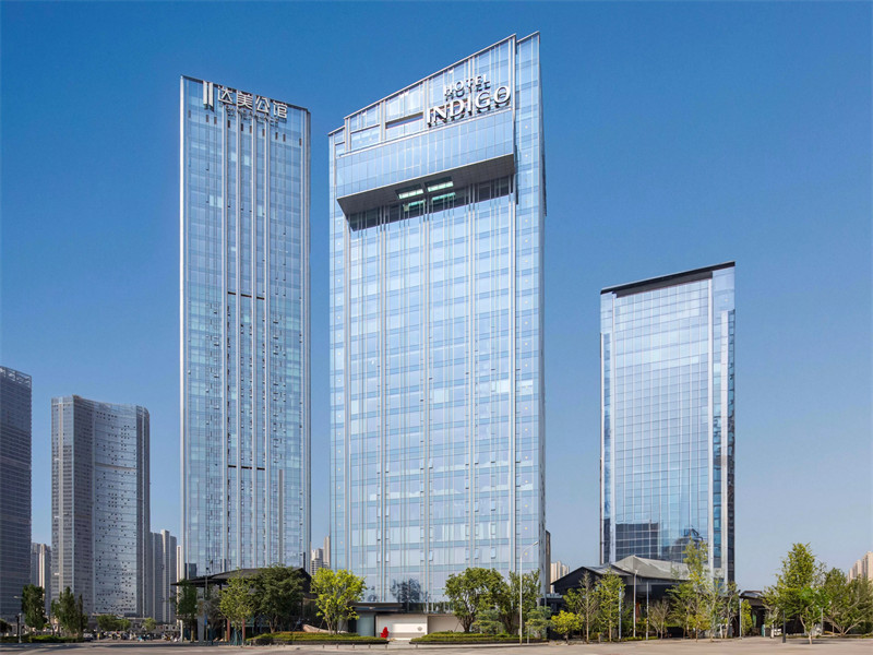 時尚五星級酒店 長沙梅溪湖英迪格酒店設計效果圖 時尚五星級酒店 長沙梅溪湖英迪格酒店設計效果圖