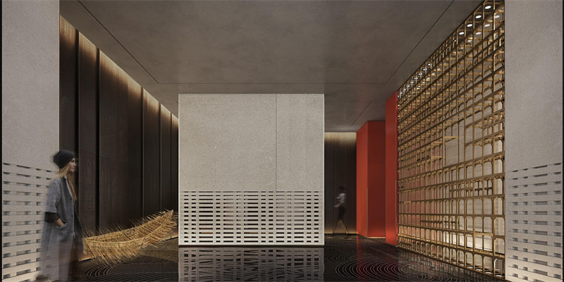 長沙梅溪湖英迪格時尚五星級酒店設計效果圖 長沙梅溪湖英迪格時尚五星級酒店設計效果圖