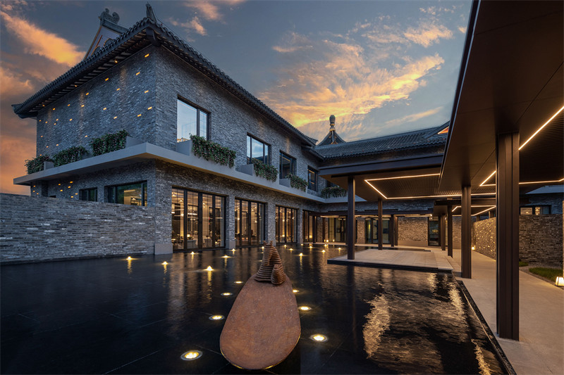 江蘇淮安御碼頭花間亭城市度假酒店設計 江蘇淮安御碼頭花間亭城市度假酒店設計