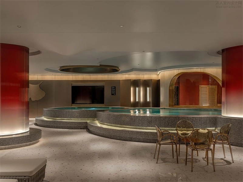 9700㎡輕奢風(fēng)水禮溫泉洗浴酒店設(shè)計(jì)案例 9700㎡輕奢風(fēng)水禮溫泉洗浴酒店設(shè)計(jì)案例
