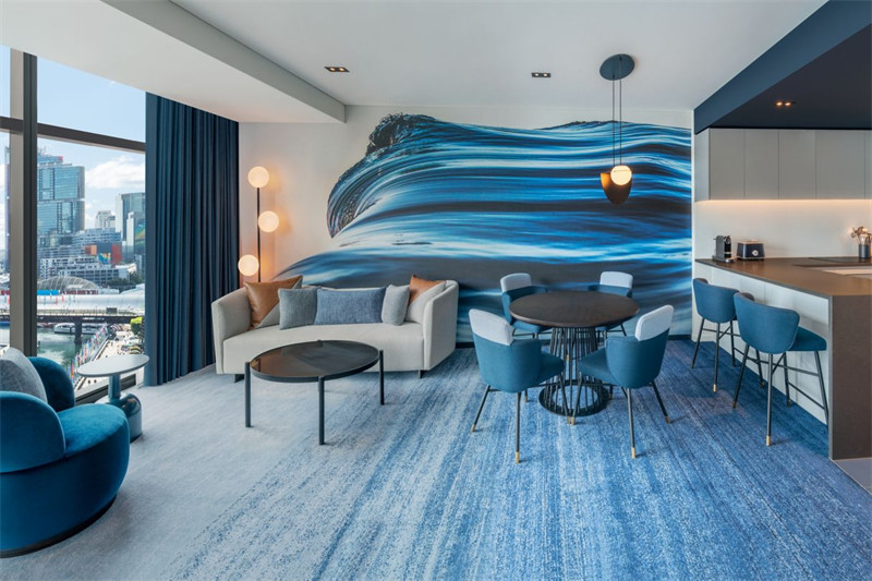 摩登設(shè)計(jì)打造城市度假  悉尼W酒店設(shè)計(jì)賞析