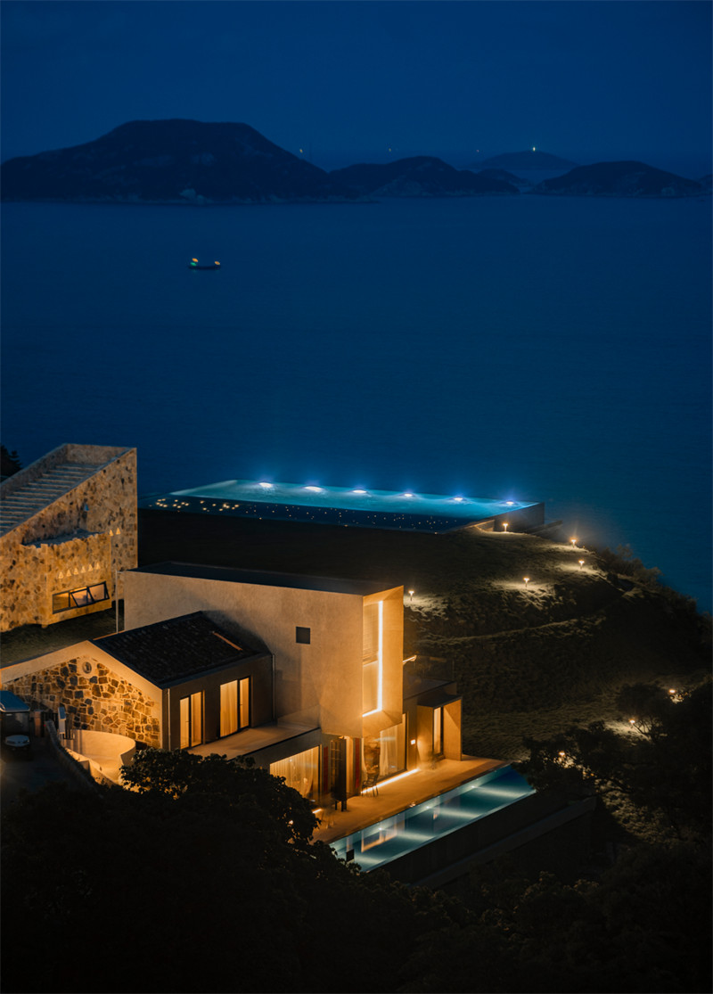 海邊石頭房改民宿  臺州石塘奢野既來民宿設(shè)計(jì)