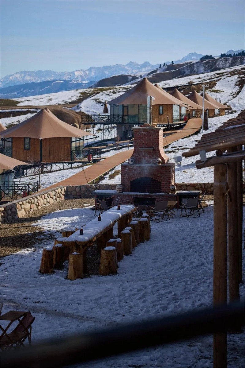 雪山牧歌 喀拉峻花間營·云馳谷民宿酒店設(shè)計 雪山牧歌 喀拉峻花間營·云馳谷民宿酒店設(shè)計