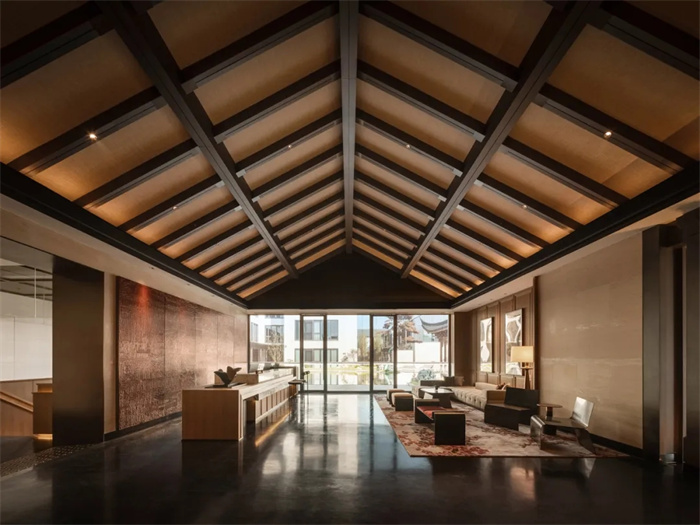 東方園林式布局 上海寬璟度假酒店設(shè)計(jì)案例 東方園林式布局 上海寬璟度假酒店設(shè)計(jì)案例