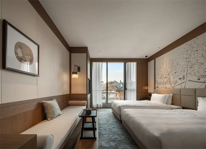 東方園林式布局 上海寬璟度假酒店設(shè)計(jì)案例 東方園林式布局 上海寬璟度假酒店設(shè)計(jì)案例